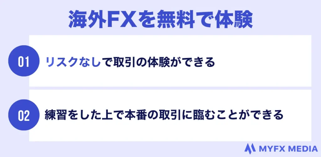 口座開設ボーナスで海外FXを無料体験できる