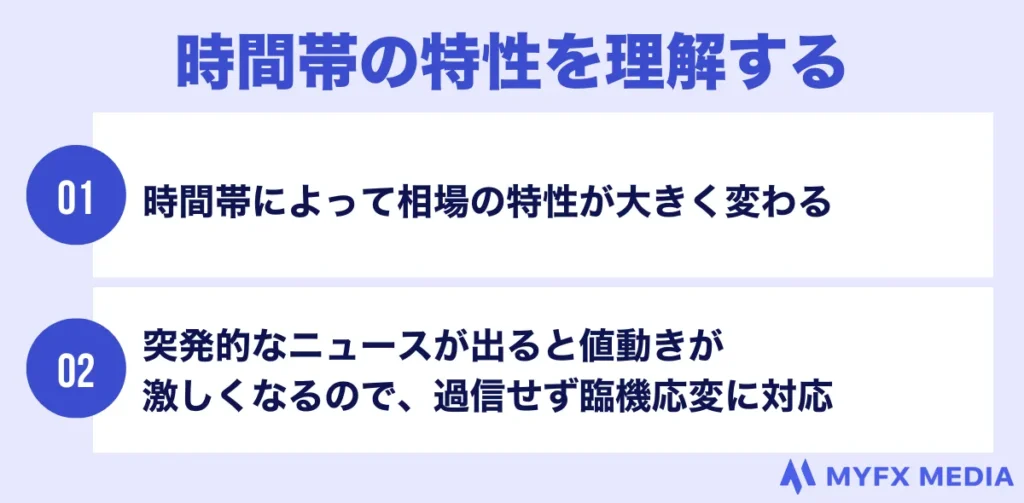 海外FXのスキャルピングのコツは時間帯の特性を理解する