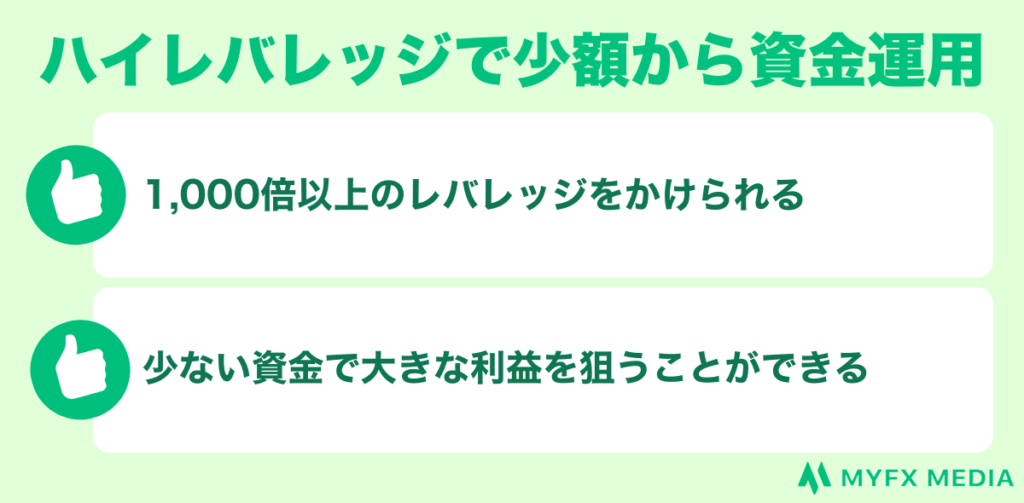 海外fxのゴールドはハイレバレッジで資金運用できるメリットについて