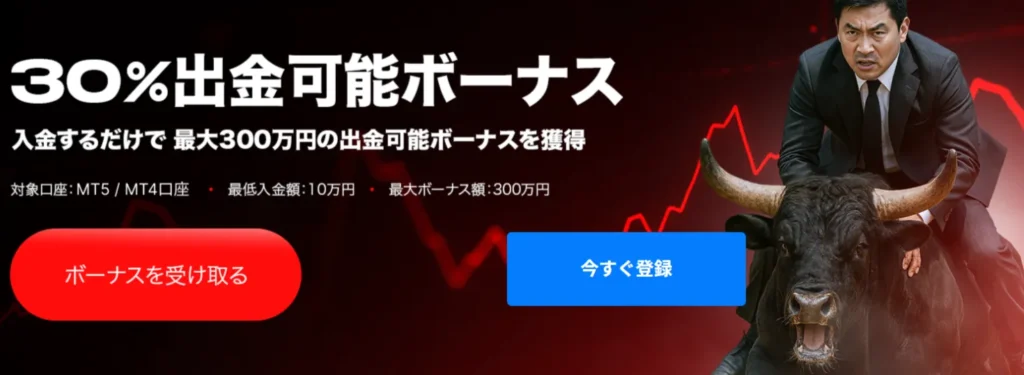 MiltonMarketsの30%入金ボーナス