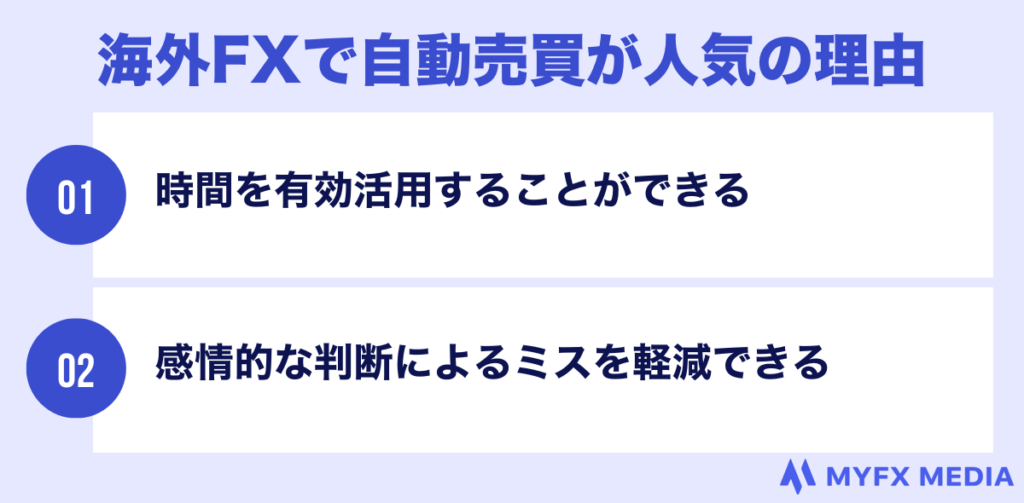 海外fxで自動売買が人気の理由