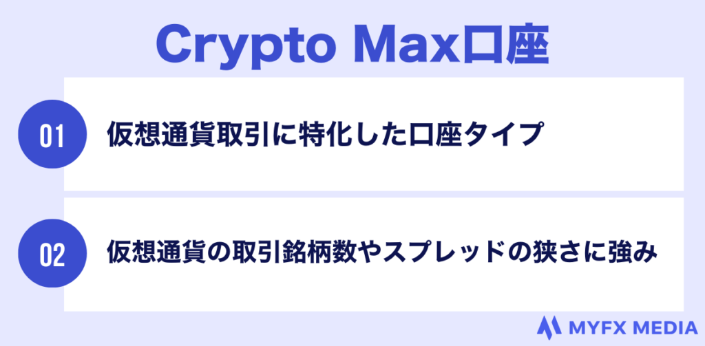 FXGTのCrypto Max口座