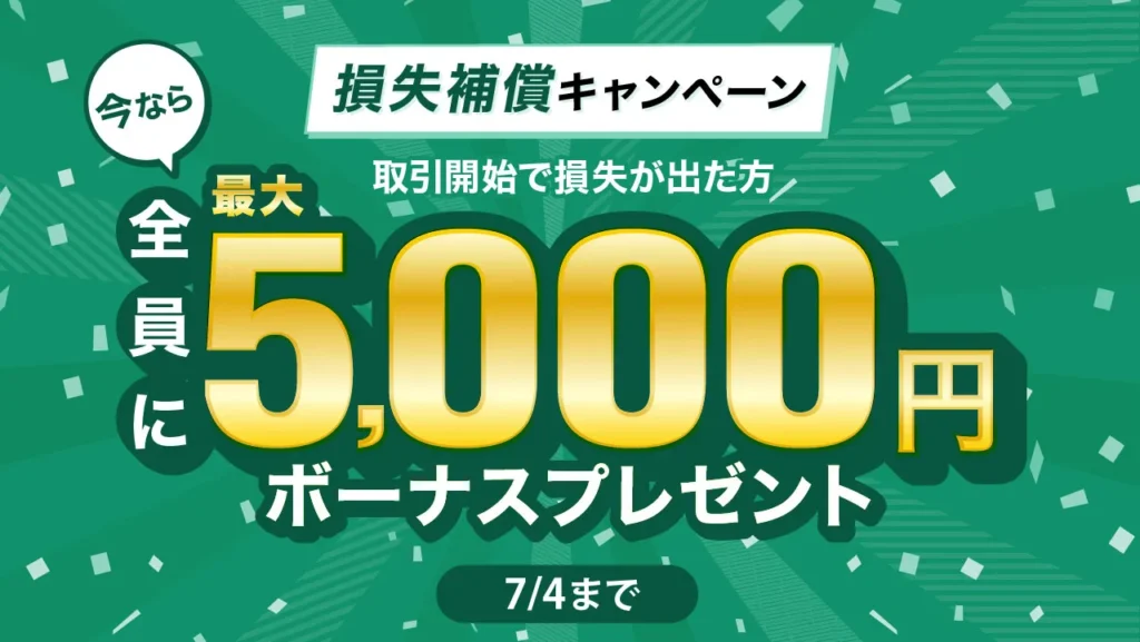 bitcastleの損失補填キャンペーン