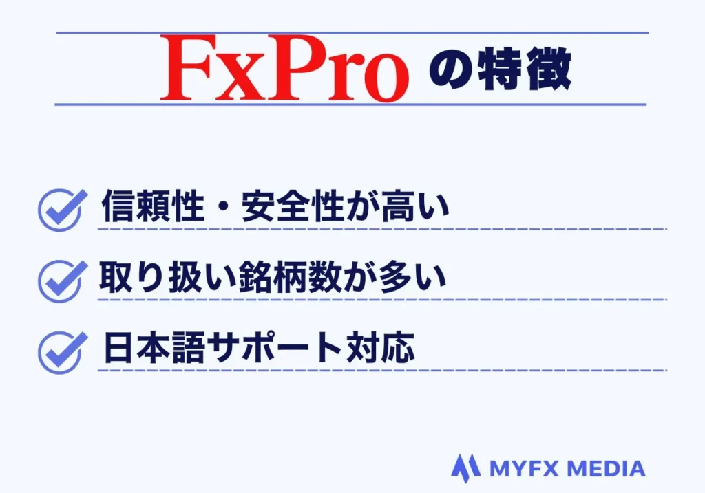 FxProの特徴