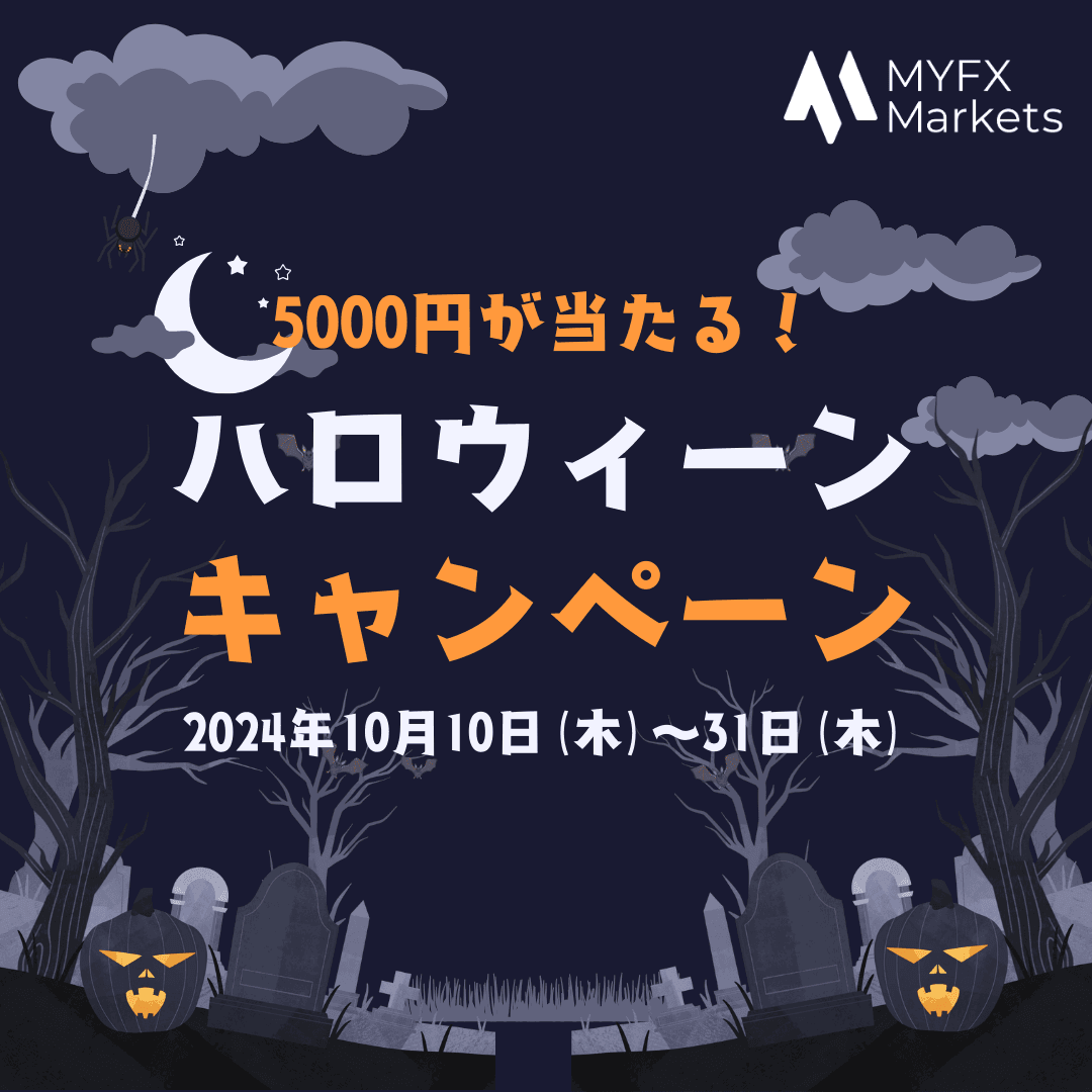 ハロウィーンキャンペーン　MYFX Markets